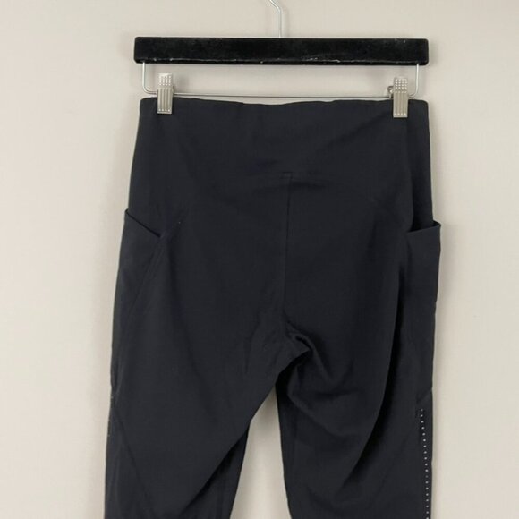 Lululemon Lead The Pack Tight Reflective Black Leggings Size 8 - Picture 9 of 9